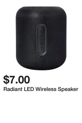 Five Below Radiant LED Wireless Speaker offer