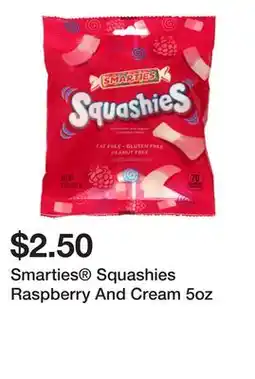 Five Below Smarties Squashies Raspberry And Cream 5oz offer