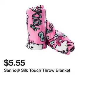 Five Below Sanrio Silk Touch Throw Blanket offer