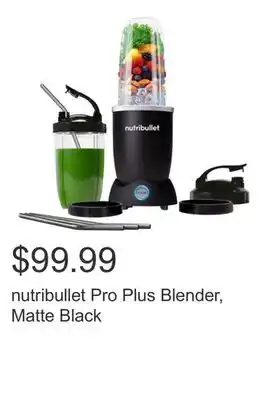 Costco nutribullet Pro Plus Blender, Matte Black offer