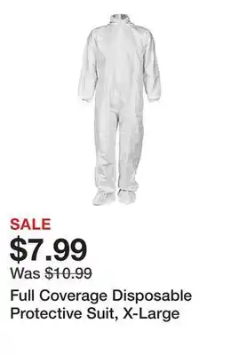 Harbor Freight Tools Full Coverage Disposable Protective Suit, X-Large offer