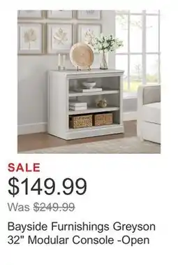 Costco Bayside Furnishings Greyson 32 Modular Console -Open offer