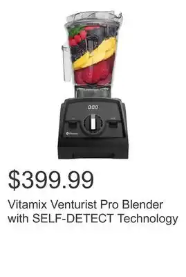 Costco Vitamix Venturist Pro Blender with SELF-DETECT Technology offer