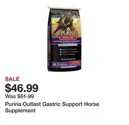 Tractor Supply Company Purina Outlast Gastric Support Horse Supplement offer