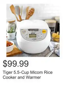 Costco Tiger 5.5-Cup Micom Rice Cooker and Warmer offer