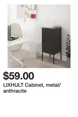 Ikea LIXHULT Cabinet, metal/anthracite offer