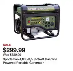 Tractor Supply Company Sportsman 4,000/3,500-Watt Gasoline Powered Portable Generator offer