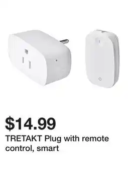 Ikea TRETAKT Plug with remote control, smart offer