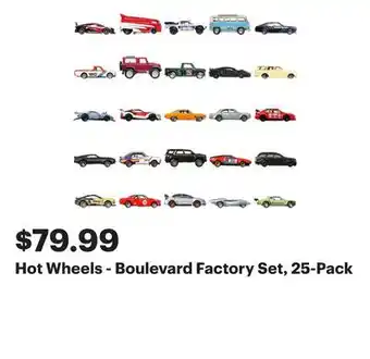 Best Buy Hot Wheels - Boulevard Factory Set, 25-Pack offer