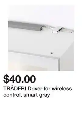 Ikea TRÅDFRI Driver for wireless control, smart gray offer