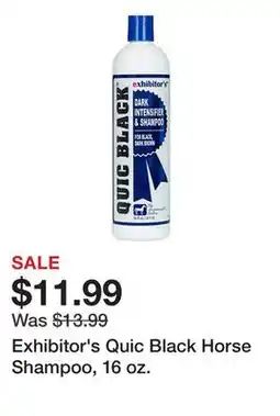 Tractor Supply Company Exhibitor's Quic Black Horse Shampoo, 16 oz offer