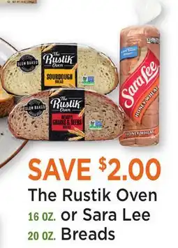 Heinen's The Rustik Oven 16 OZ. or Sara Lee 20 OZ offer