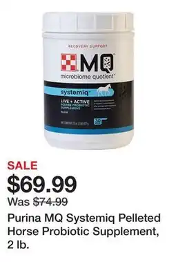 Tractor Supply Company Purina MQ Systemiq Pelleted Horse Probiotic Supplement, 2 lb offer