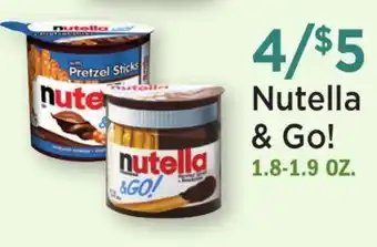 Heinen's Nutella & Go! offer