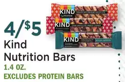 Heinen's Kind Nutrition Bars offer