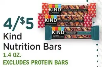 Heinen's Kind Nutrition Bars offer