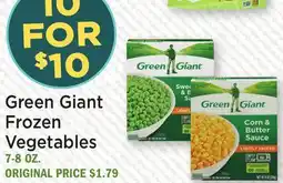 Heinen's Green Giant Frozen Vegetables offer