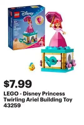 Best Buy LEGO - Disney Princess Twirling Ariel Building Toy 43259 offer