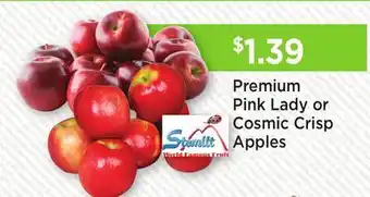 Heinen's Premium Pink Lady or Cosmic Crisp Apples offer