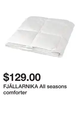 Ikea FJÄLLARNIKA All seasons comforter offer