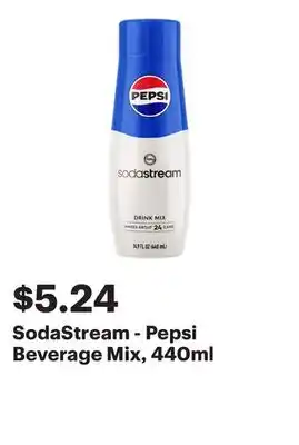 Best Buy SodaStream - Pepsi Beverage Mix, 440ml offer