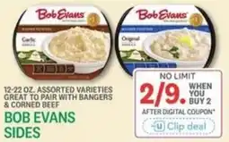Kings Food Markets Bob evans sides offer