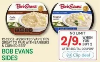 Kings Food Markets Bob evans sides offer