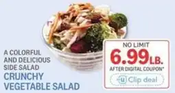 Kings Food Markets Crunchy vegetable salad offer