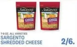 Kings Food Markets Sargento shredded cheese offer