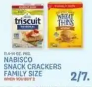 Kings Food Markets Nabisco snack crackers family size offer