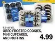 Kings Food Markets Oreo frosted cookies, mini cupcakes muffins offer