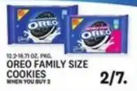 Kings Food Markets Oreo family size cookies offer