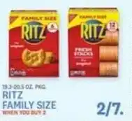 Kings Food Markets RITZ FAMILY SIZE offer