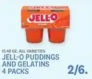 Kings Food Markets Jell-o puddings and gelatins offer