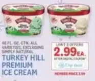 Kings Food Markets Turkey hill premium ice cream offer