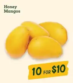 Sprouts Farmers Market Honey Mangos offer