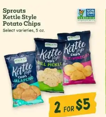 Sprouts Farmers Market Sprouts Kettle Style Potato Chips offer