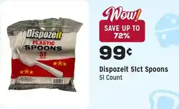 Grocery Outlet 51ct Spoons offer