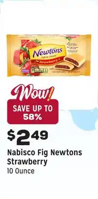 Grocery Outlet Fig Newtons Strawberry offer