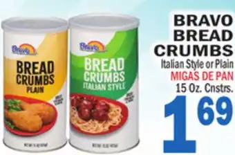 Bravo Supermarkets BRAVO BREAD CRUMBS offer