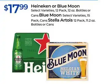 Rite Aid Heineken or Blue Moon or Blue Moon, Stella Artois offer