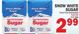 Bravo Supermarkets SNOW WHITE SUGAR offer