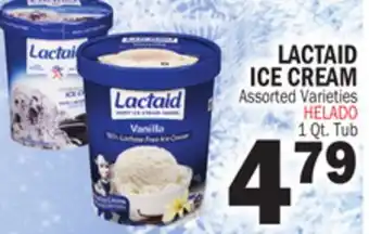 Bravo Supermarkets LACTAID ICE CREAM offer