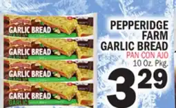 Bravo Supermarkets PEPPERIDGE FARM GARLIC BREAD offer