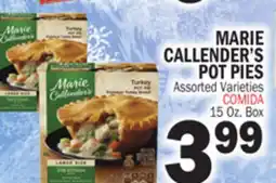 Bravo Supermarkets MARIE CALLENDER'S POT PIES offer