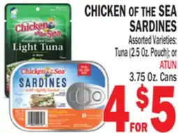 Bravo Supermarkets CHICKEN OF THE OF SEA SARDINES offer