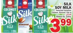 Bravo Supermarkets SILK SOY MILK offer