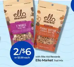 Rite Aid Ello Market Trail Mix offer