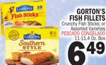 Bravo Supermarkets GORTON'S FISH FILLETS offer