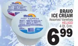 Bravo Supermarkets BRAVO ICE CREAM offer